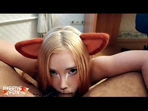 ❤️ Kitsune залгих дик, булэг нь түүний аманд ️❌ Порно видео манайд ❌❤